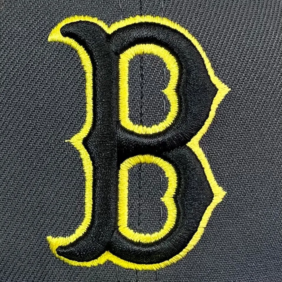 59FIFTY Boston Red Sox Graphite/Blue/Yellow Batman 1967 World Champions Patch