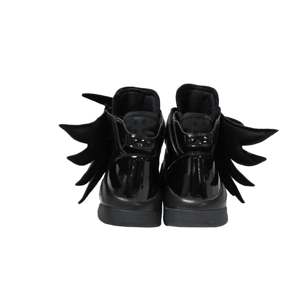 Adidas x Jeremy Scott Js Wings 3.0 Black Dark Knight Batman Sneakers D66468