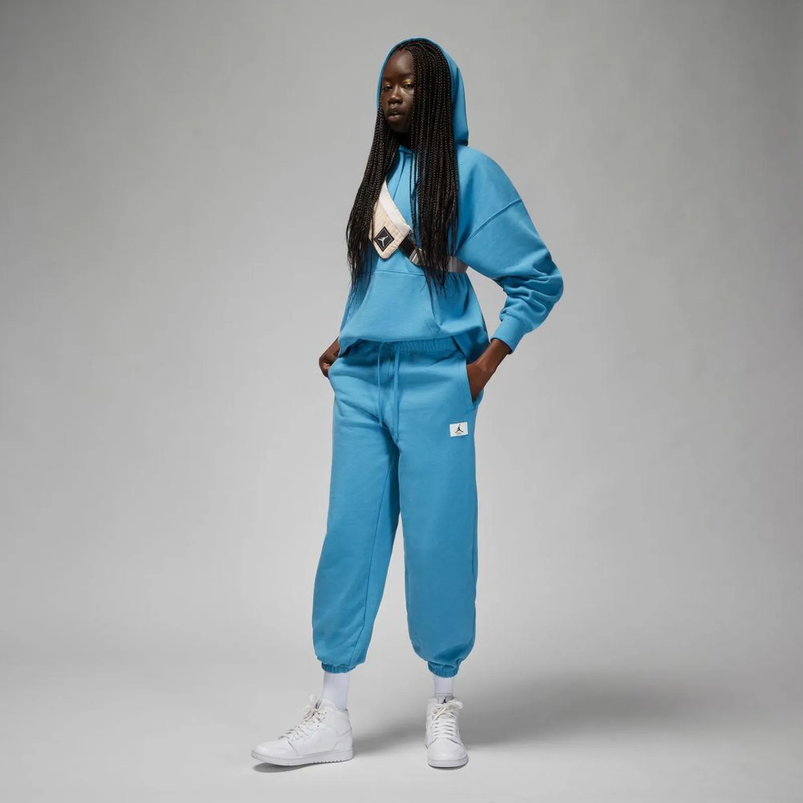 Air Jordan Flight Women's Hoodie ''Dutch Blue''