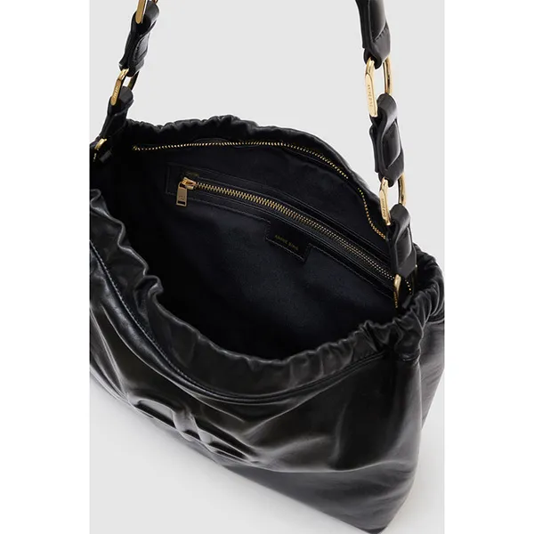 Anine Bing Kate Shoulder Bag Black