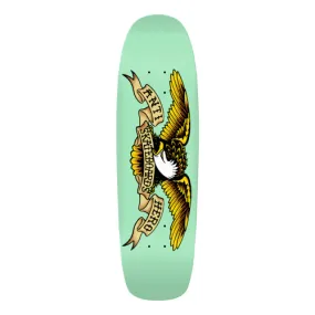 Antihero Scallywag Shaped Skateboard Deck 9.18x31.5  - Teal