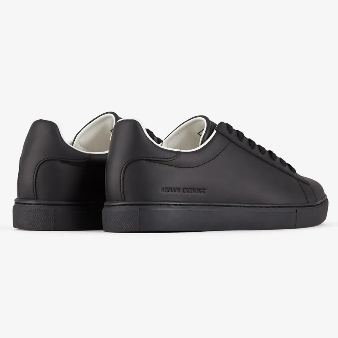 Armani Exchange Leather Sneakers