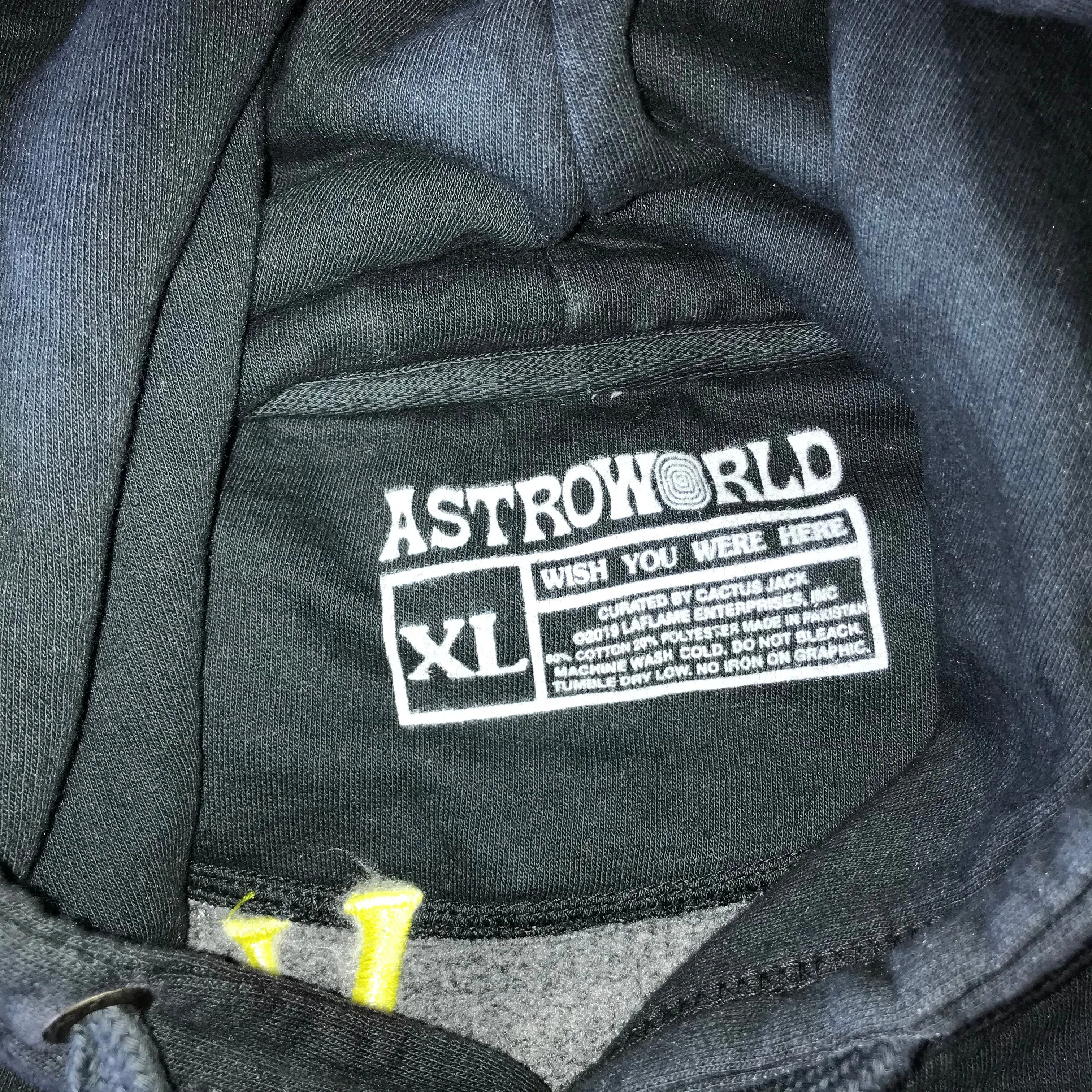 Astroworld Europe Tour 2019 Tie Dye Hoodie