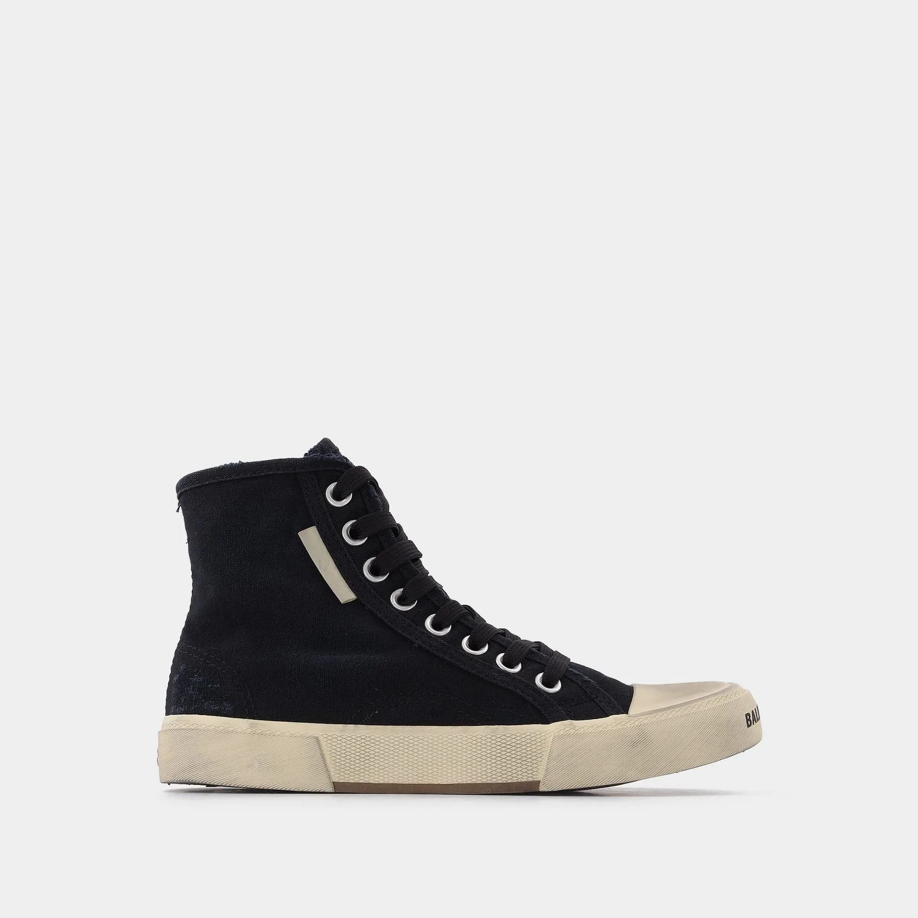 Balenciaga  Paris High Top Graf Sneakers - Balenciaga -  Black/White