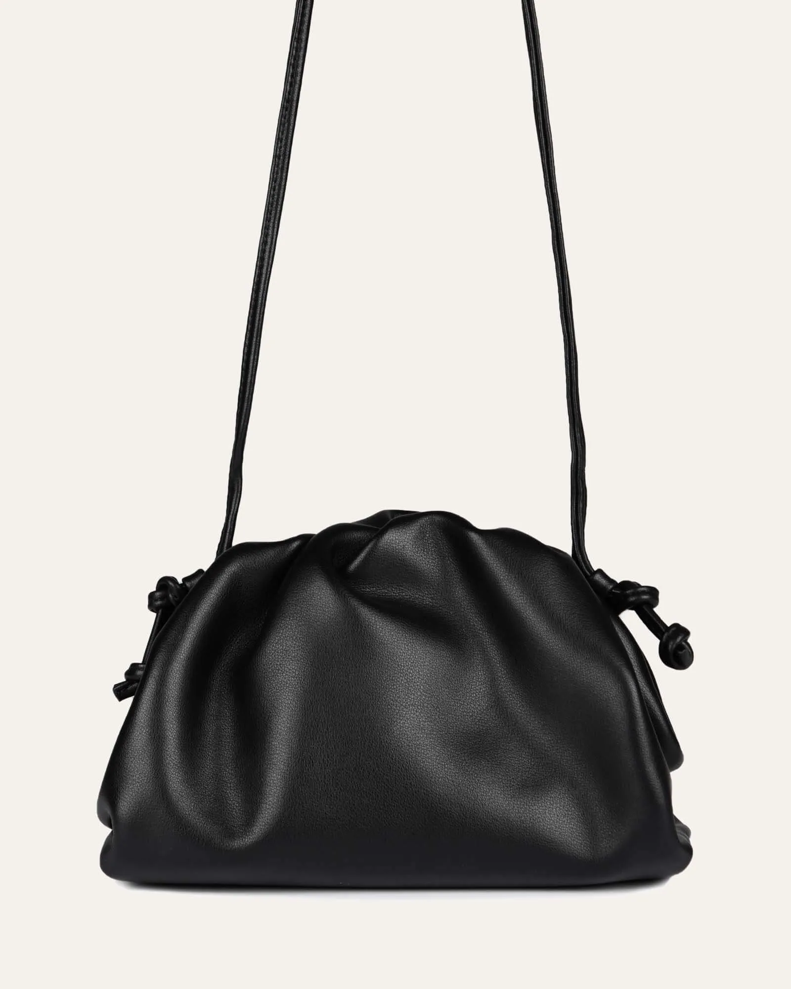 Bambie cross body bag black leather