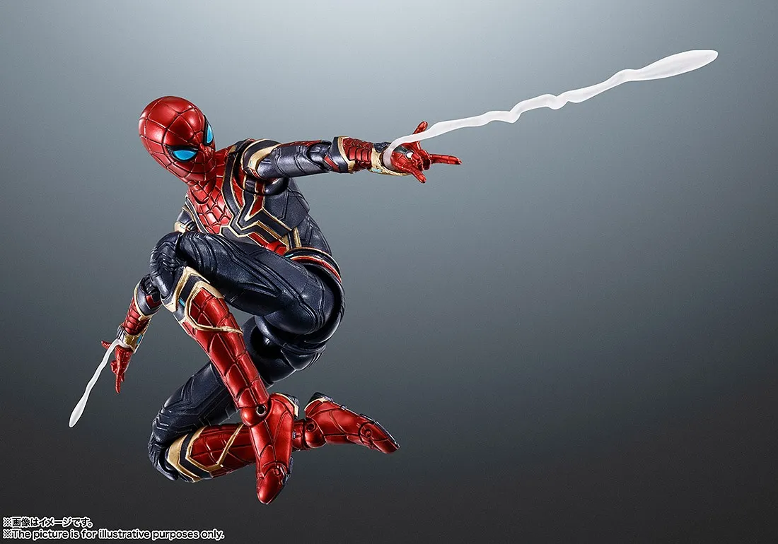 Bandai S.H. Figuarts Spider Man No Way Home Iron Spider Figure (red)