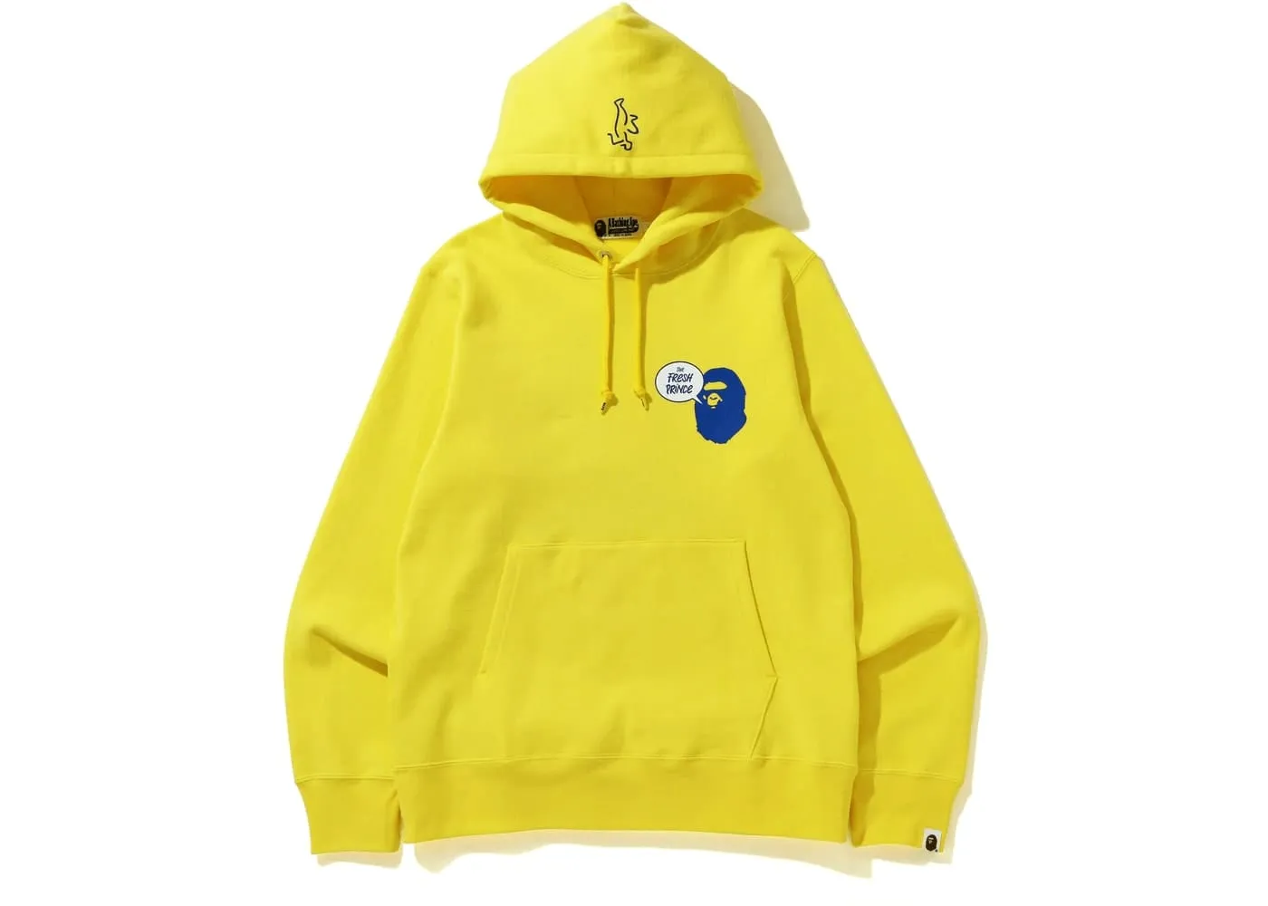 BAPE x The Fresh Prince Pullover Hoodie Yellow