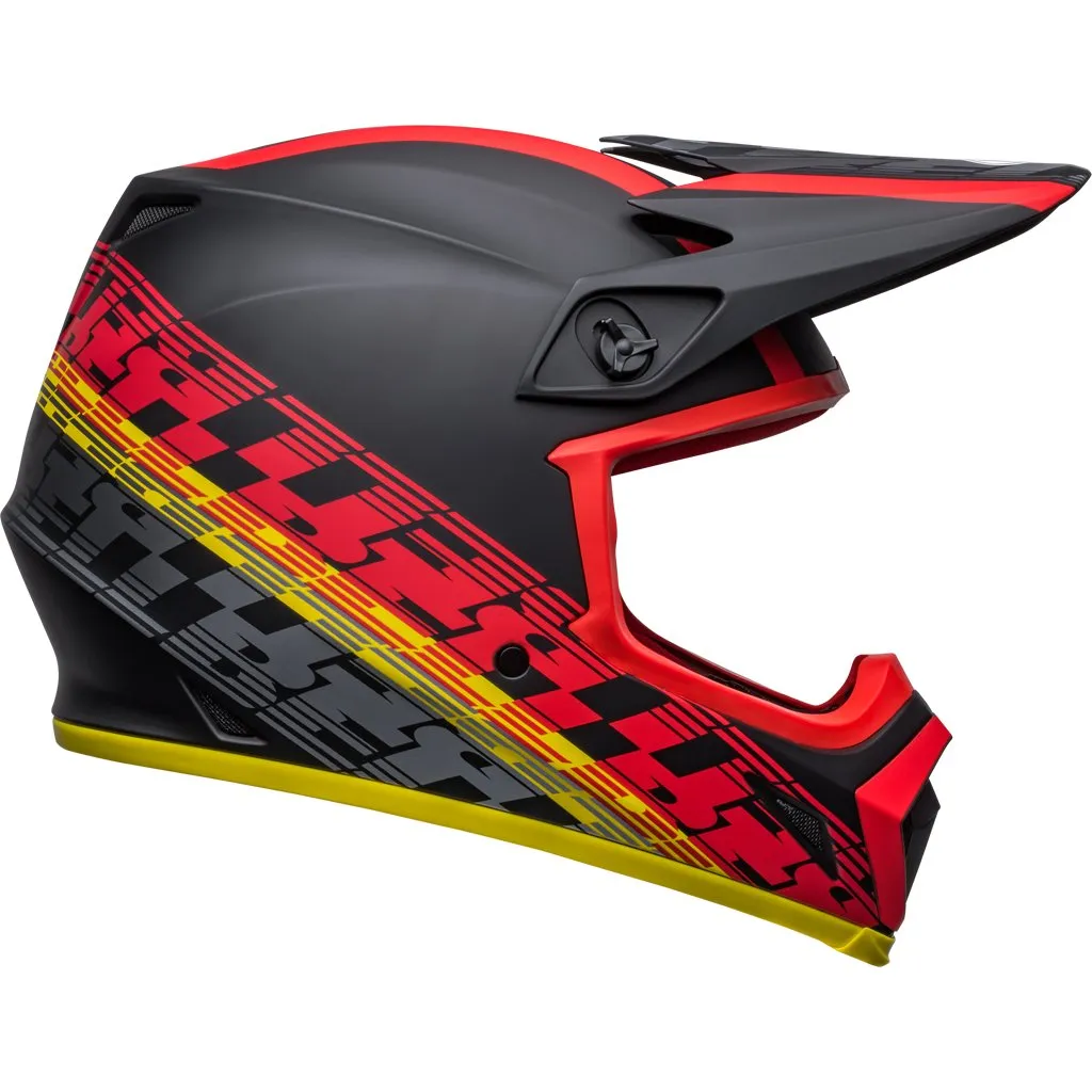 Bell - MX-9 Mips Offset Black/Red Helmet