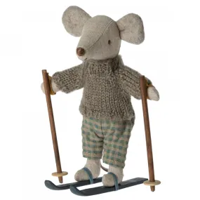 Big Brother Winter Mouse with Ski Set