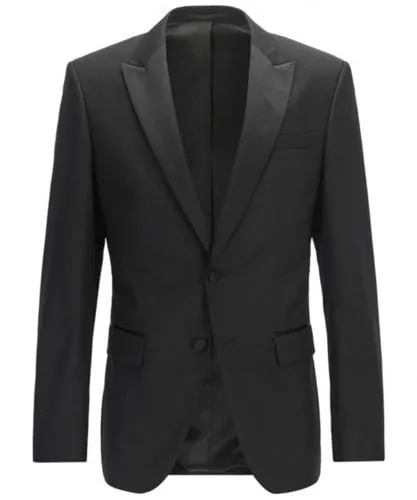 BOSS Black Slim Fit Virgin Wool Halwod_CYL Jacket | Jules B