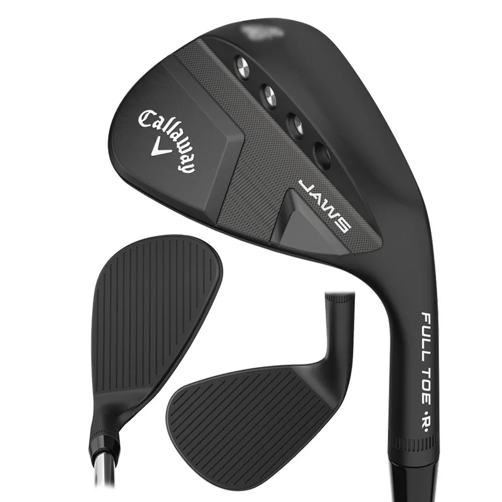 Callaway JAWS Full Toe Raw Black Wedge 2021