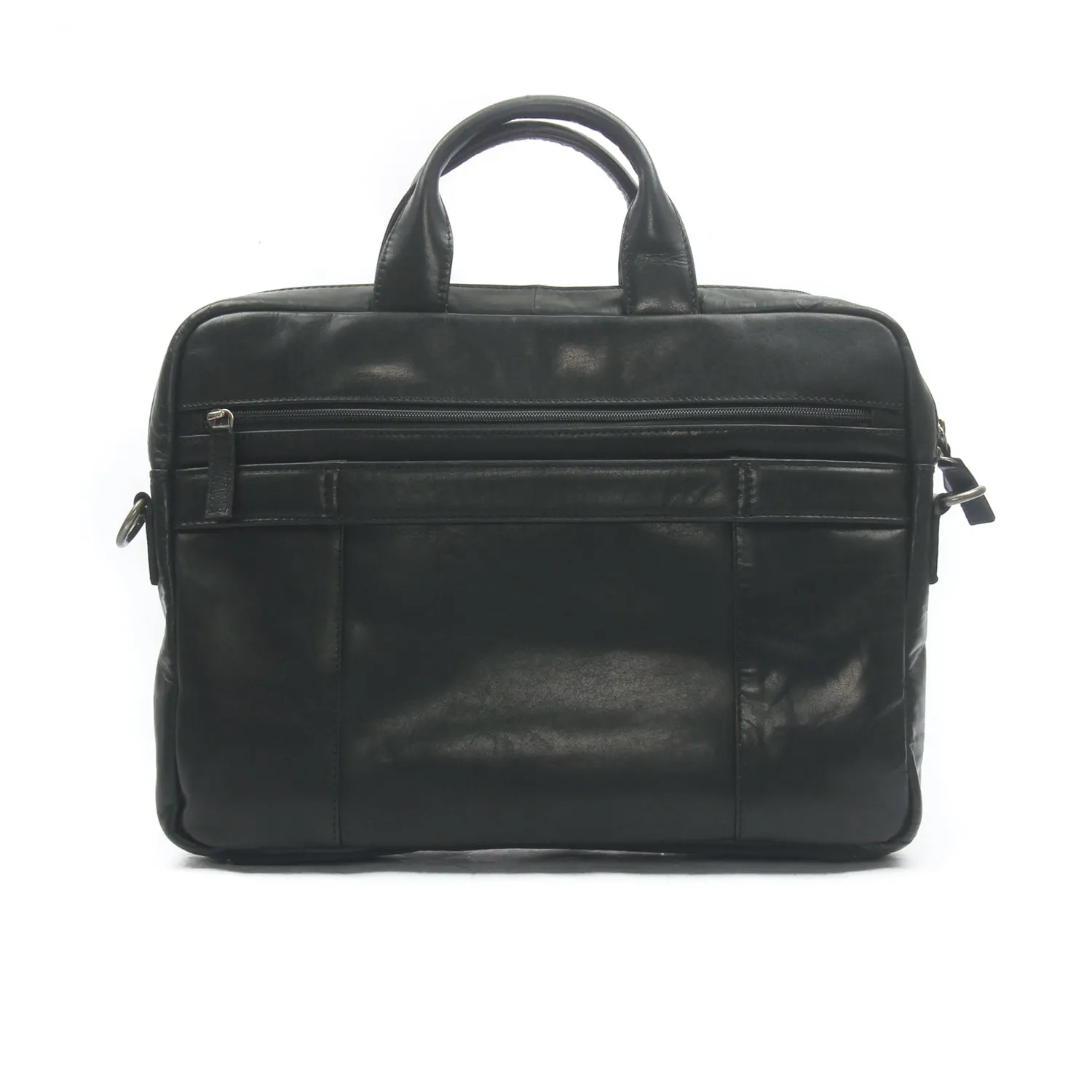 Capacious Men's Leather Laptop Bag