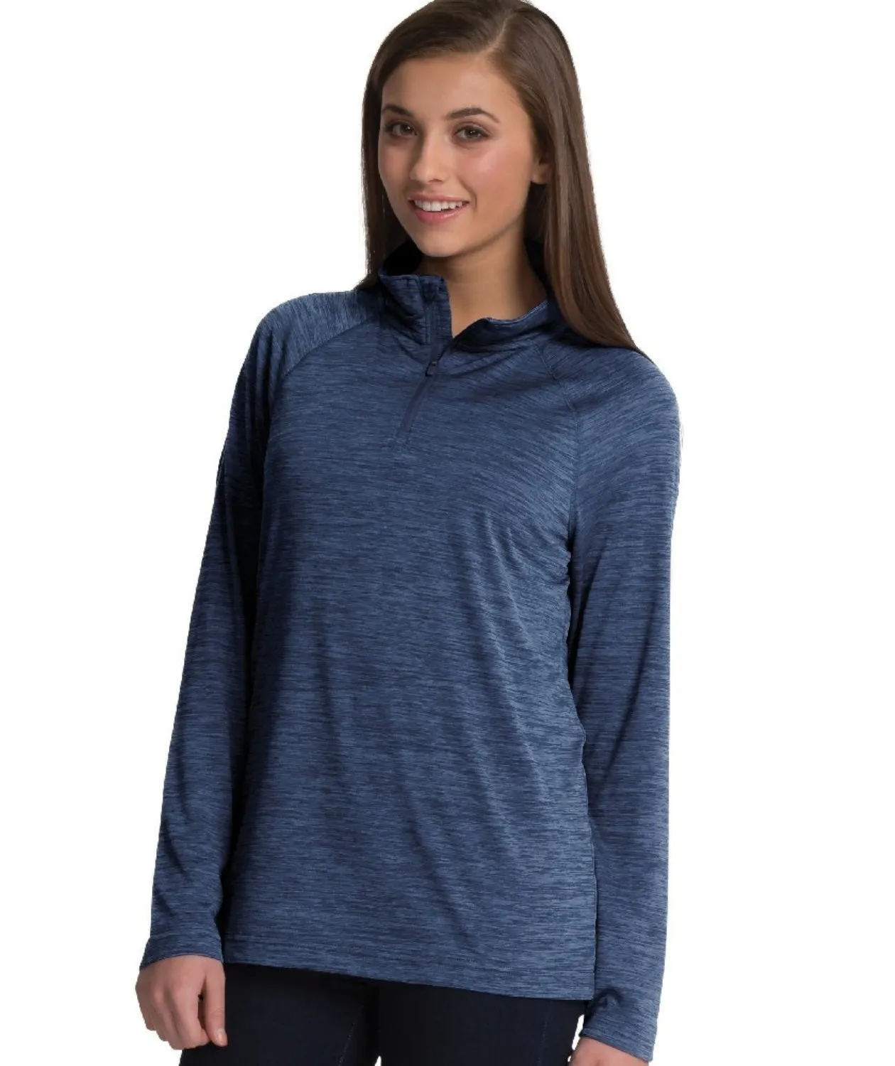 Charles River Women's Space Dye Performance Pullover #5763