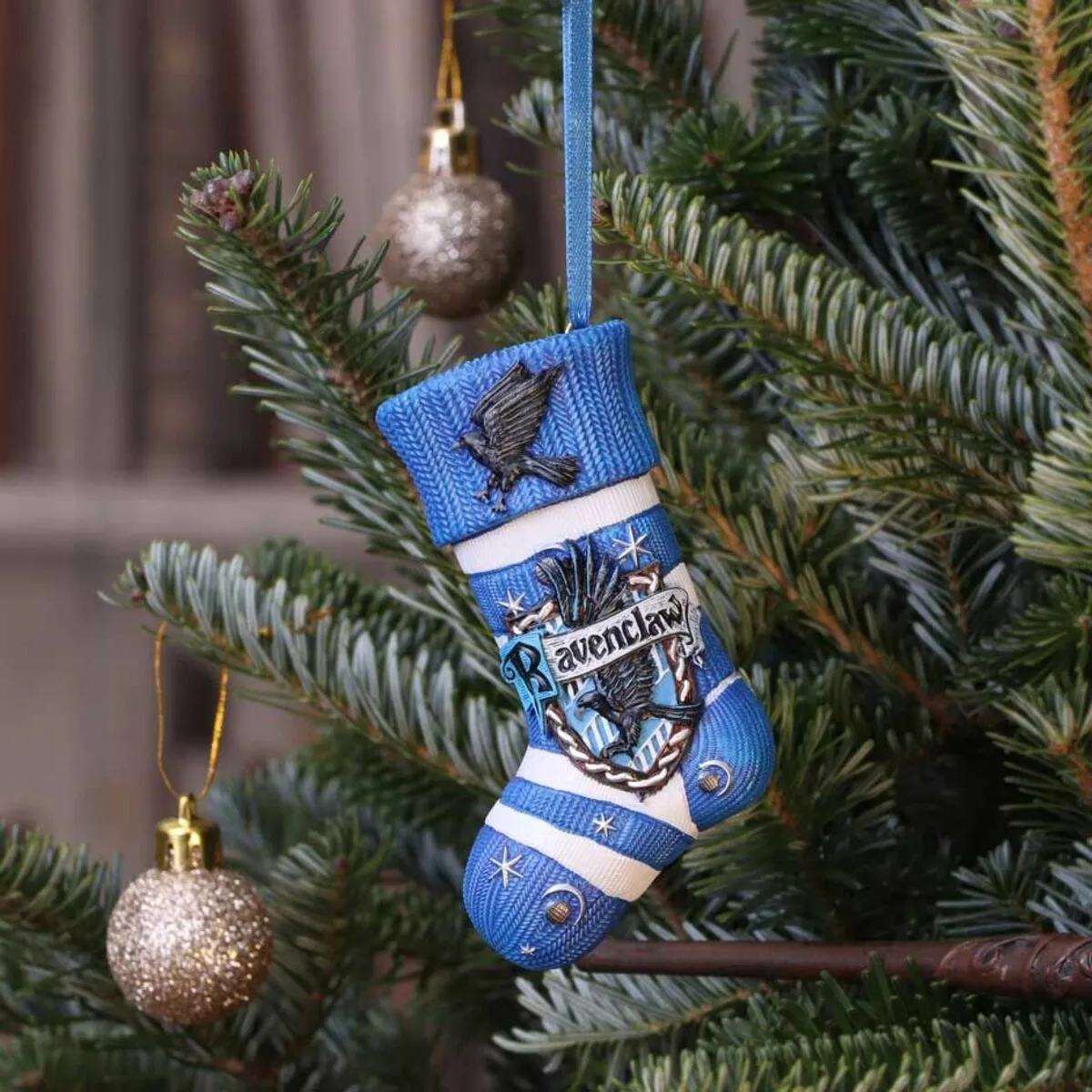 christmas decoration (ornament) Harry Potter - Ravenclaw Stocking - B5620T1  -  Metal-shop