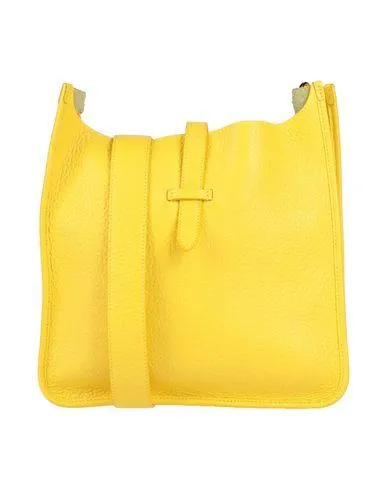 Coccinelle Women Cross-body bag Yellow -- --