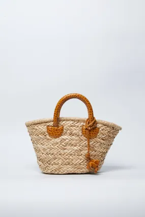 Cognac Petite Beach and Town Tote