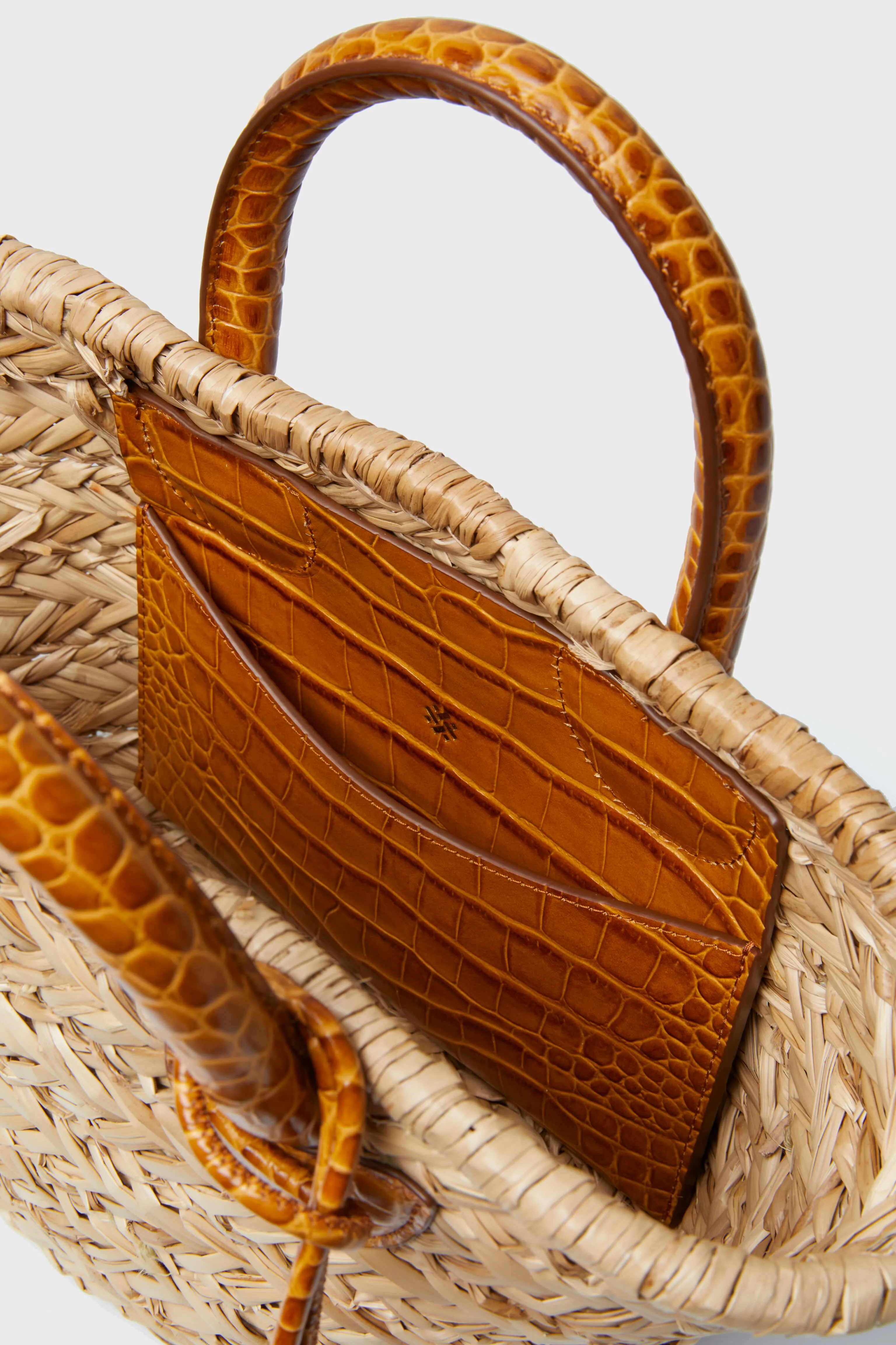 Cognac Petite Beach and Town Tote