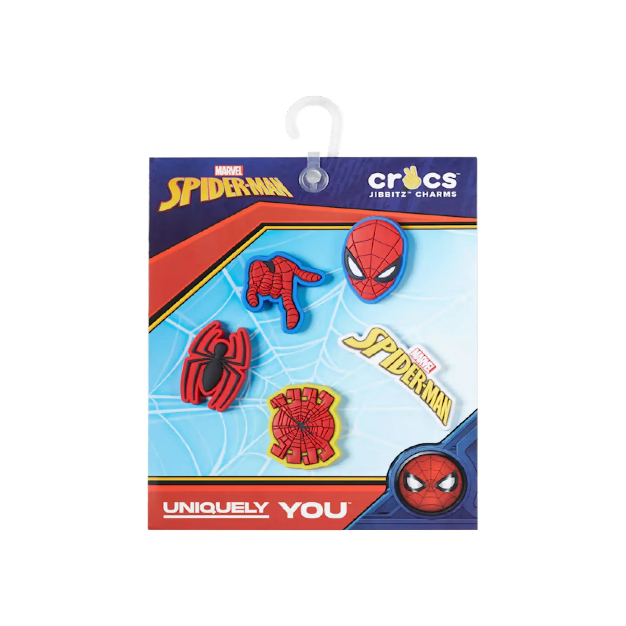 Crocs Jibbitz 5-pack - Spider Man  - Clement