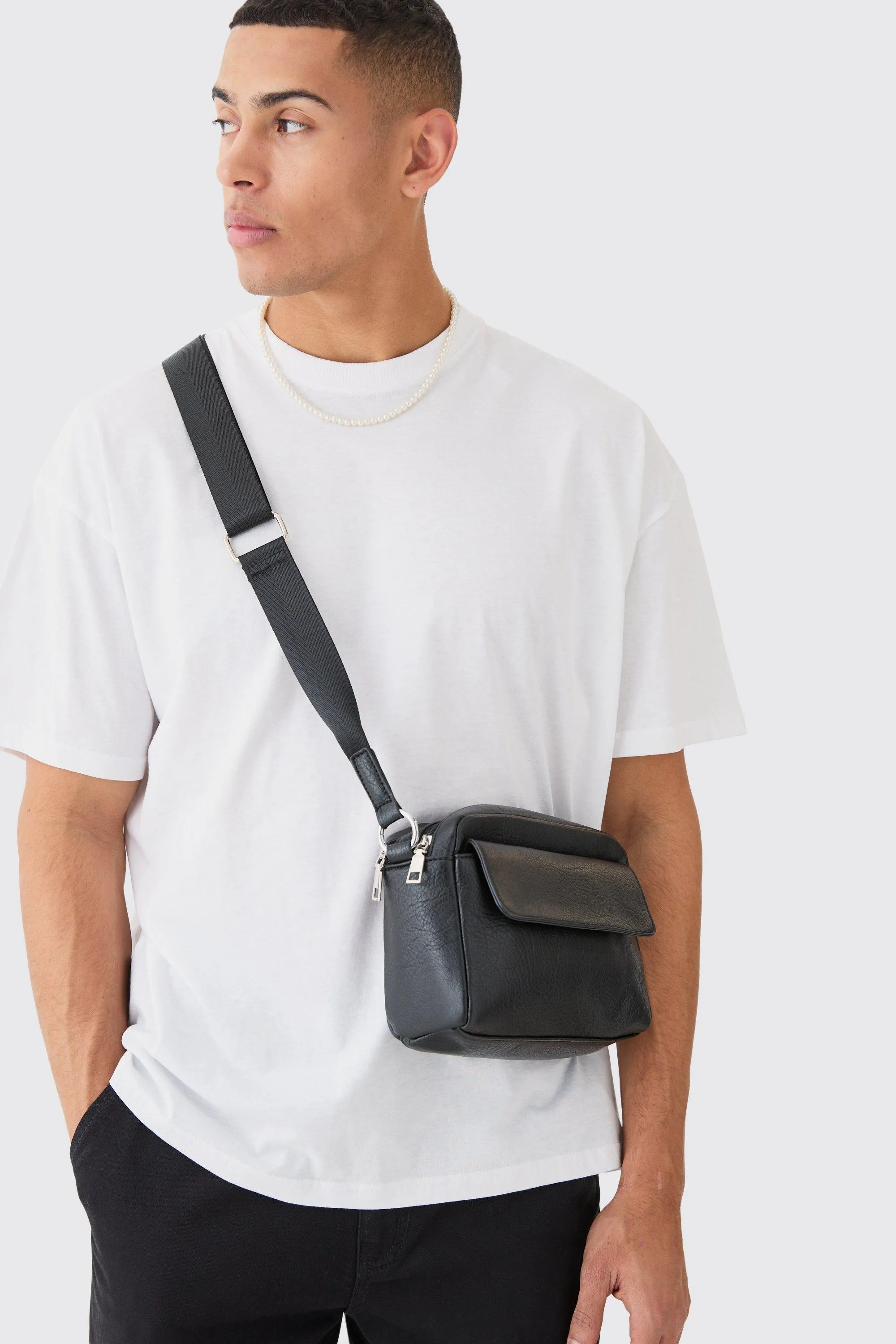 Cross Body Bag | boohooMAN UK