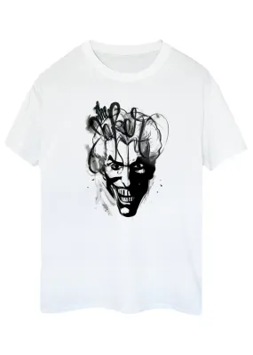 DC Comics Batman Joker Sketch Men White T-Shirt