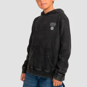 Element X Star Wars Yoda Pullover Hoodie Washed Black - Kids