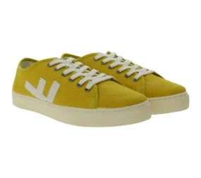 FLAMINGOS LIFE RANCHO MUSTARD IVORY sneakers sostenibili scarpe giuste sneakers per il tempo libero 100% vegan made in Spain SS2