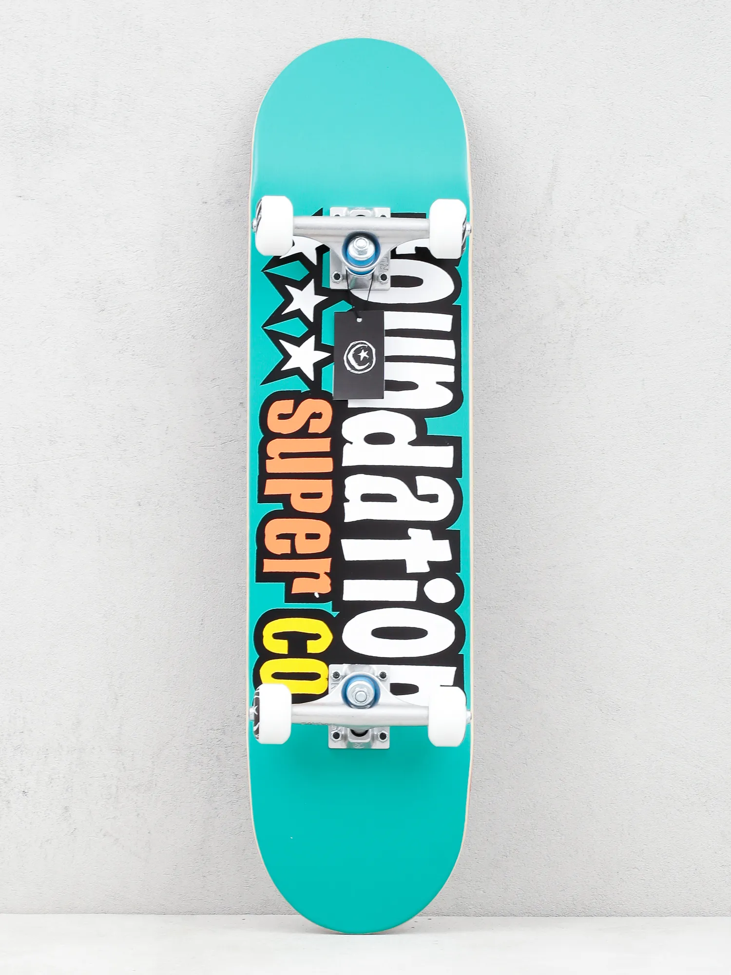 Foundation Star Skateboard (teal)