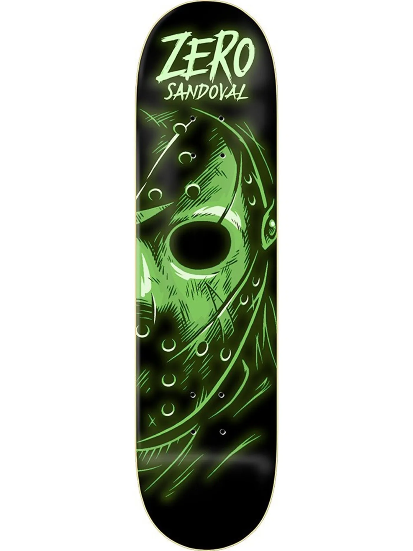 Fright Night GITD Sandoval 8.5 Skateboard Deck