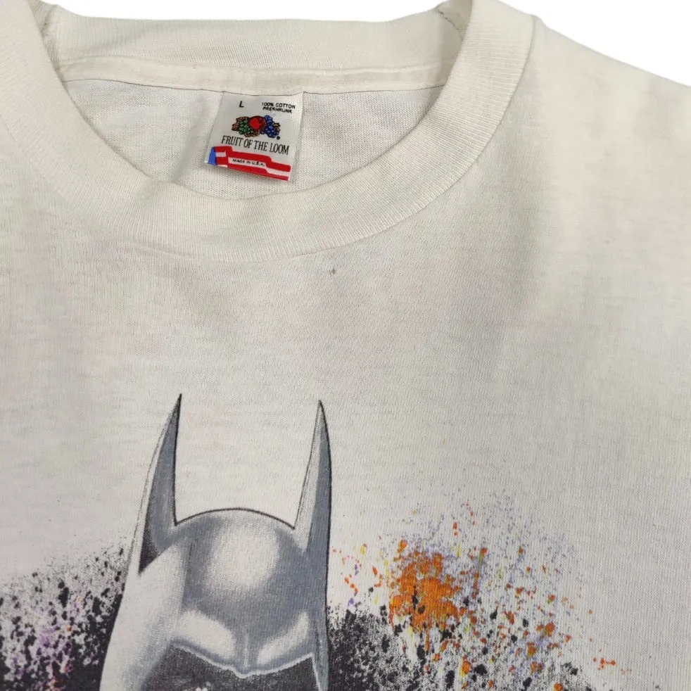 Fruit Of The Loom Batman Batmobile Vintage 1989 Tshirt