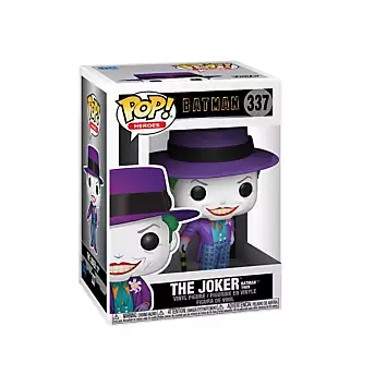 Funko Pop Heroes: Batman 1989 -Joker with Hat & Chase | Kaleidoscope