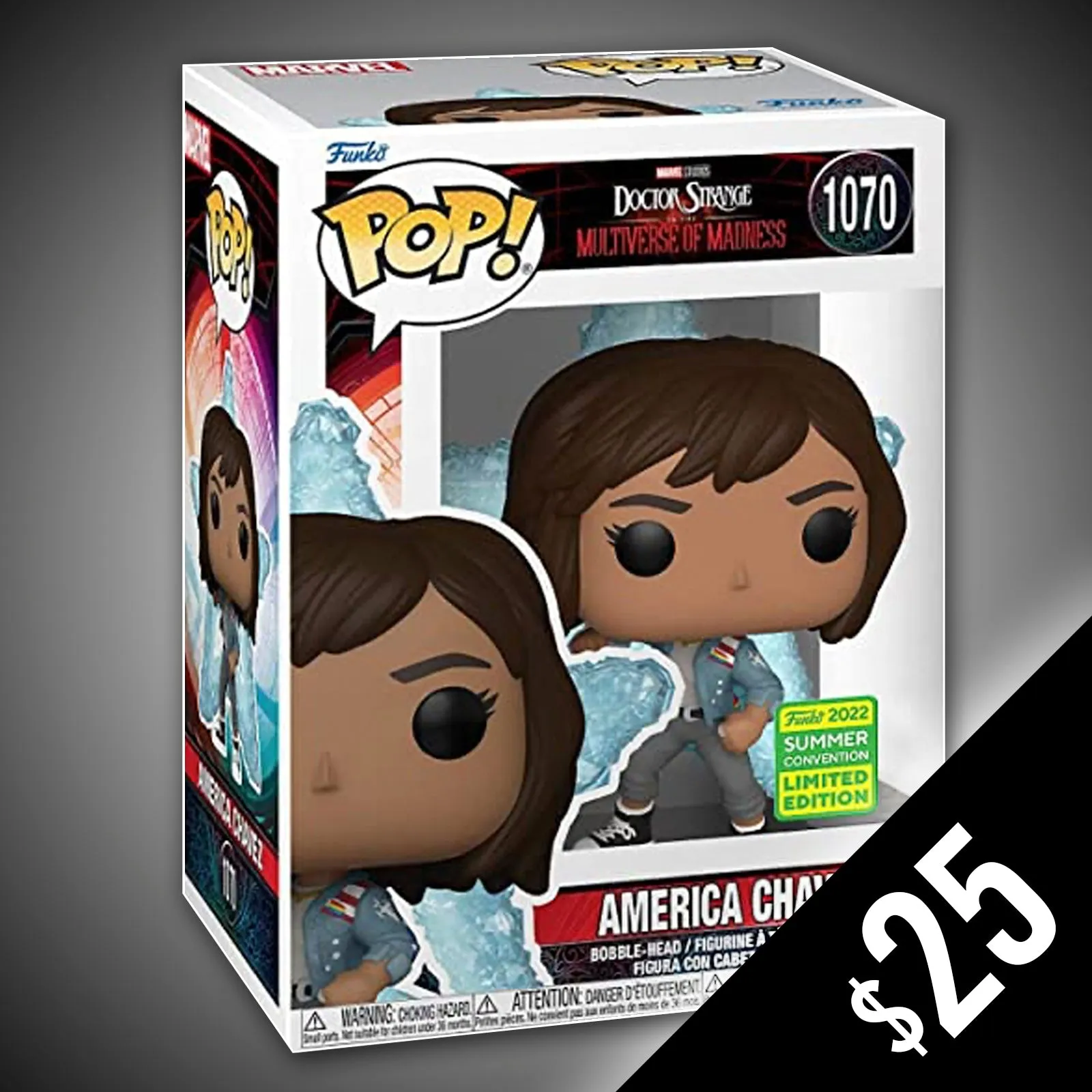 Funko Pop! Marvel: DSMOM: America Chavez (Shared Sticker) #1070