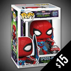 Funko Pop! Mech Strike Monster Hunters Spider-Man #997 (non-chase)