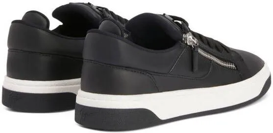 Giuseppe Zanotti zip-details low-top sneakers Black