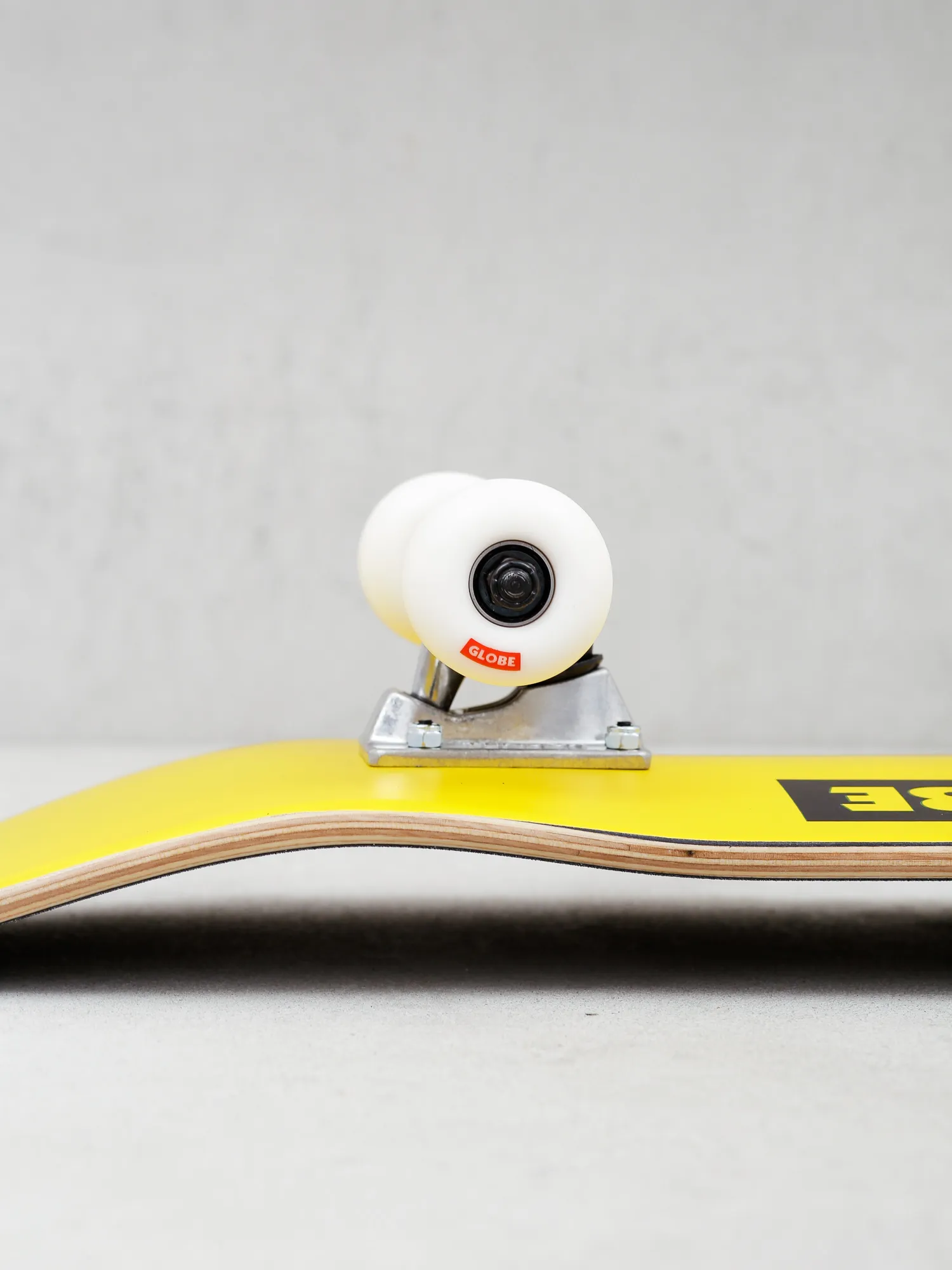 Globe Goodstock Skateboard (neon yellow)