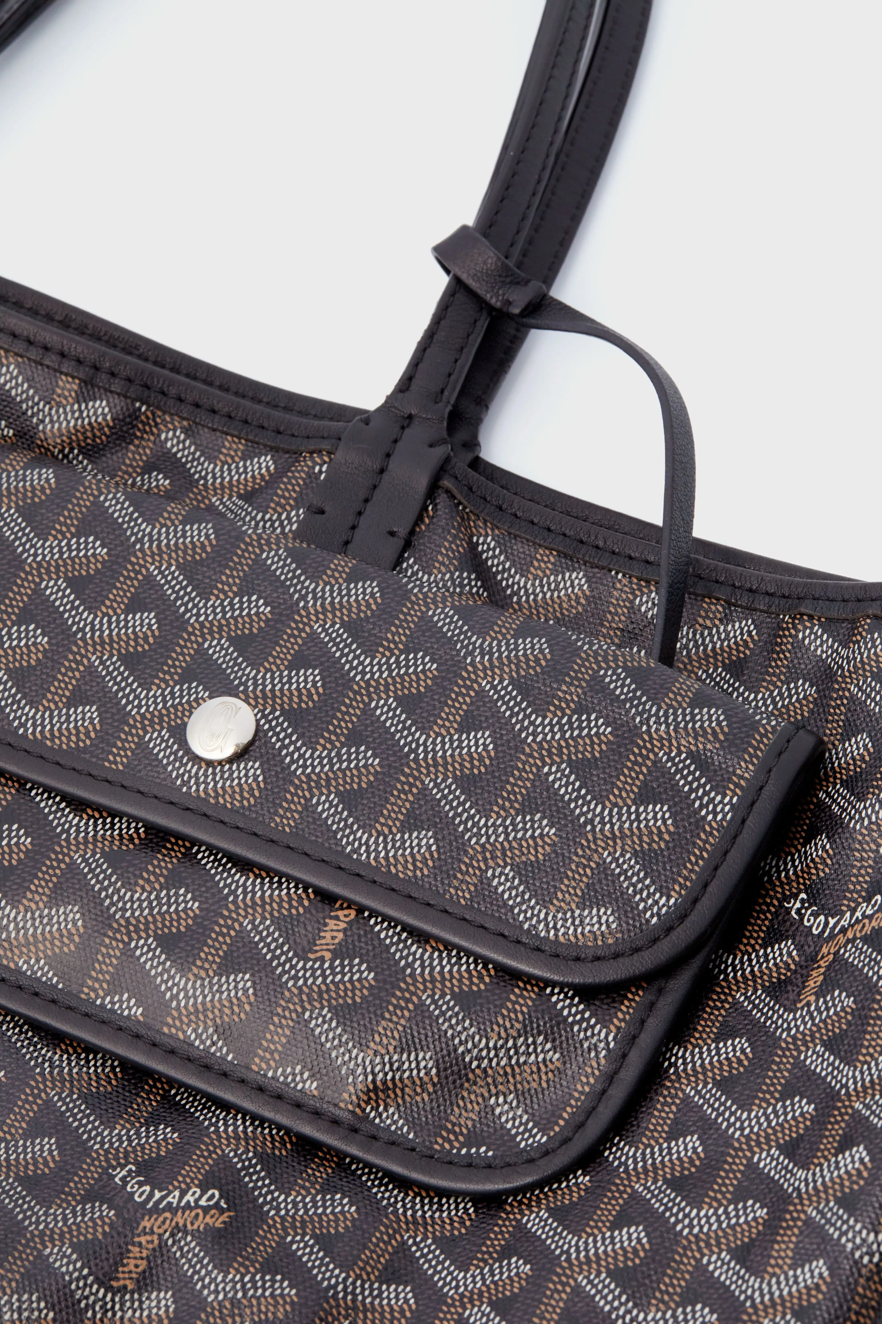 Goyard Black Saint Louis PM Tote