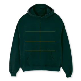 GREEN HOO Wild Green Oversized Hoodie.