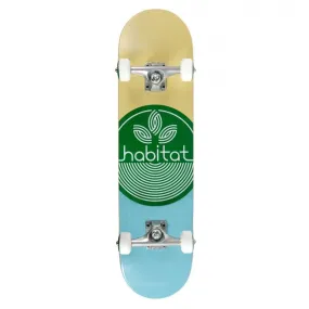 Habitat Leaf Dot Complete Skateboard 7.75