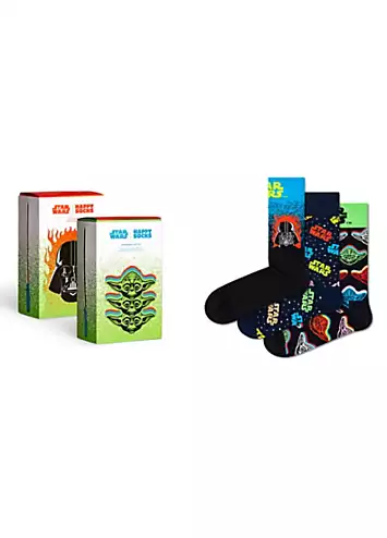 Happy Socks Star Wars 3-Pack Gift Set | Kaleidoscope