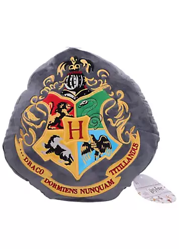 Harry Potter Hogwarts Crest 40cm Shaped Cushion | Kaleidoscope