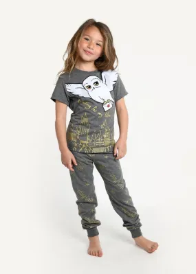 Harry Potter Kids Grey Hedwig Pyjama (8-12yrs)