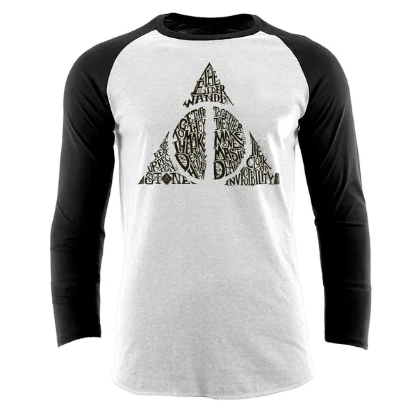 Harry Potter - The Deathly Hallows Premium Baseball T-Shirt