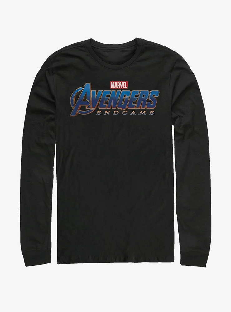 Hot Topic Marvel Avengers: Endgame Logo Long-Sleeve T-Shirt