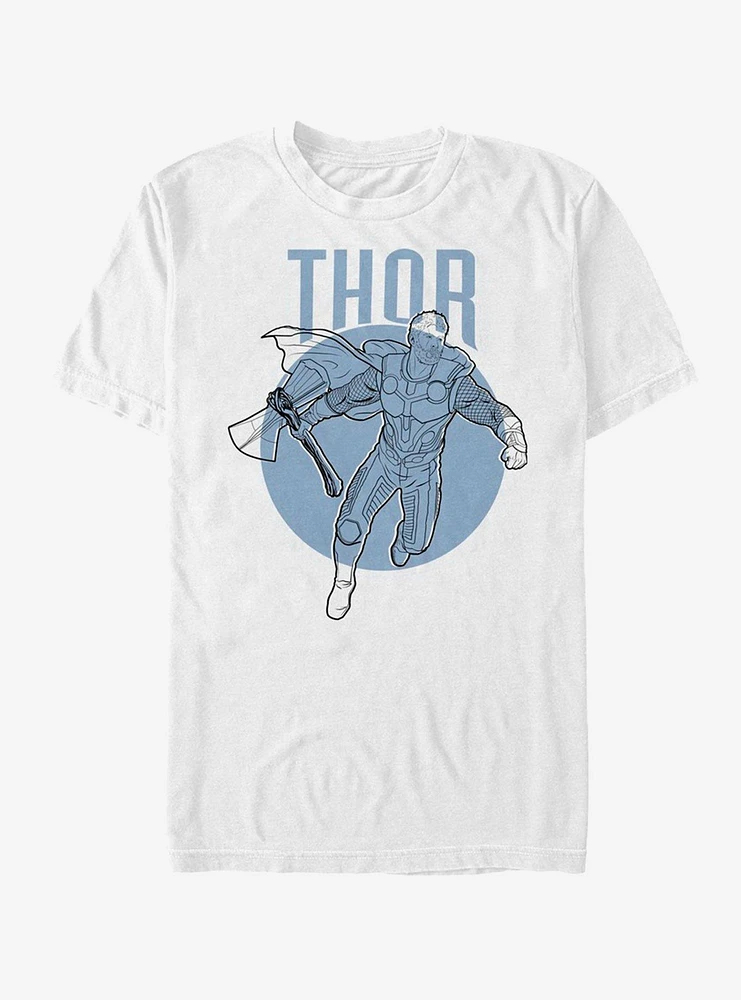 Hot Topic Marvel Avengers Endgame Thor Simplicity T-Shirt