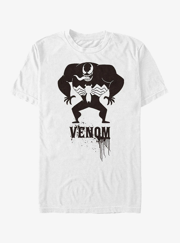 Hot Topic Marvel Kawaii Venom T-Shirt