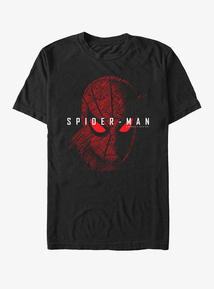 Hot Topic Marvel Spider-Man Far From Home Simple Tech T-Shirt