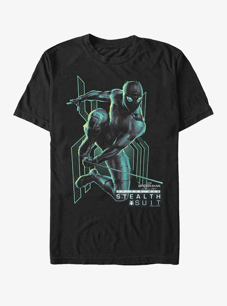 Hot Topic Marvel Spider-Man Far From Home Spider Darkness T-Shirt