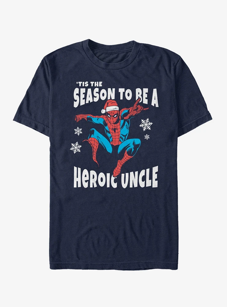 Hot Topic Marvel Spider-Man Heroic Uncle T-Shirt