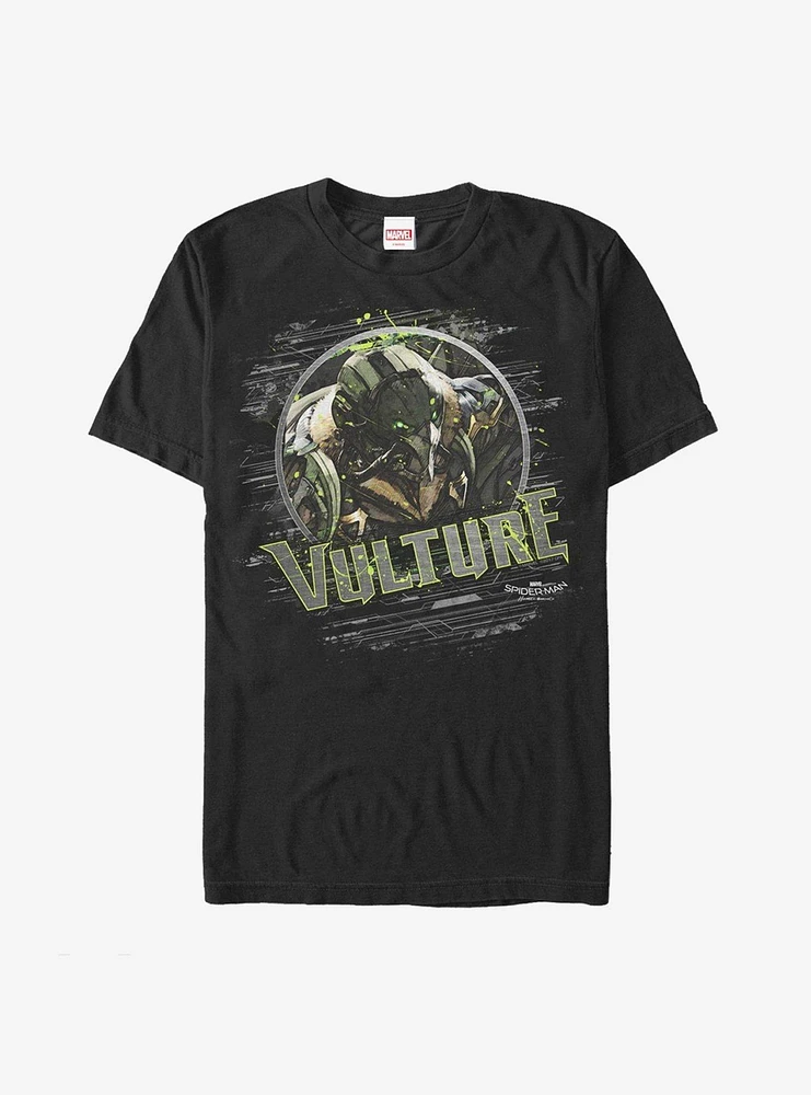 Hot Topic Marvel Spider-Man Homecoming Vulture Streak T-Shirt