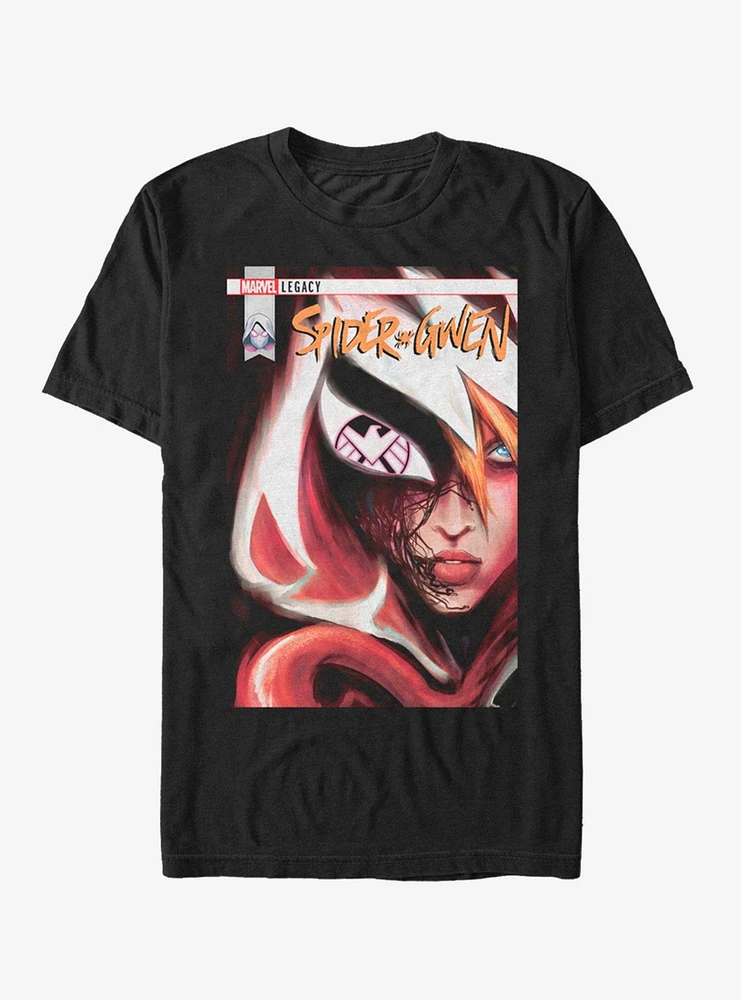 Hot Topic Marvel Spider-Man: Into The Spider-Verse Spider-Gwen Venom Gwen Nov.17 T-Shirt