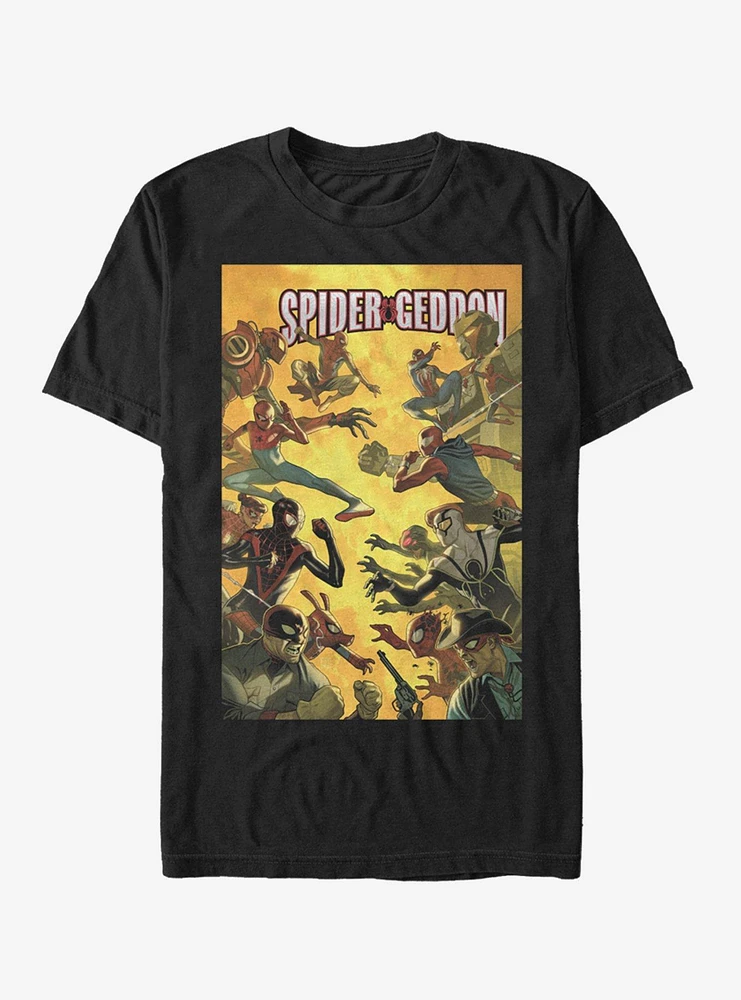 Hot Topic Marvel Spider-Man Spider-Geddon NOV18 T-Shirt